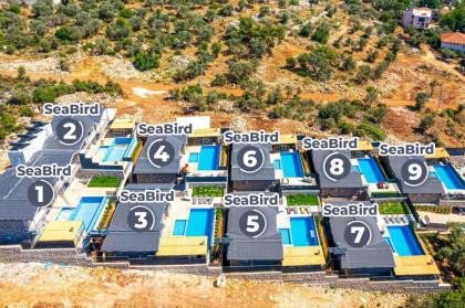 Kalkan'da 2 Yatak Odalı Jakuzili Villa-Villa Seabird - image 2